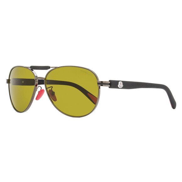 Moncler Steller Pilot Sunglasses ML0241-H 08H Gunmetal 62mm